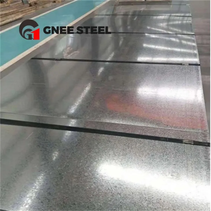 Dx51d Z275 Kaldvalsede galvaniserte stålplater