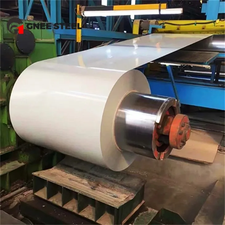 DX53D PPGI sinkbelagt arkspole