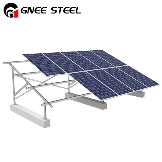 Galvanisert stålskinne bakkemonteringssystem Brakettbjelker