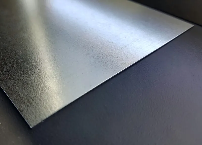 Varm dukkert elektroplaterende galvanisert stålplate