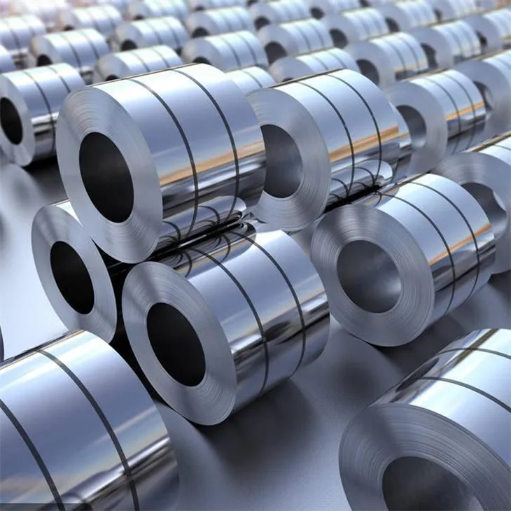 Varmdyppede kaldvalsede sinkbelagte stålspoler Aluminium