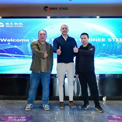 Meksikanske kunder besøker GNEE STEEL