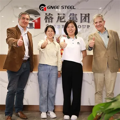 GNEE STEEL ønsker chilenske kunder velkommen