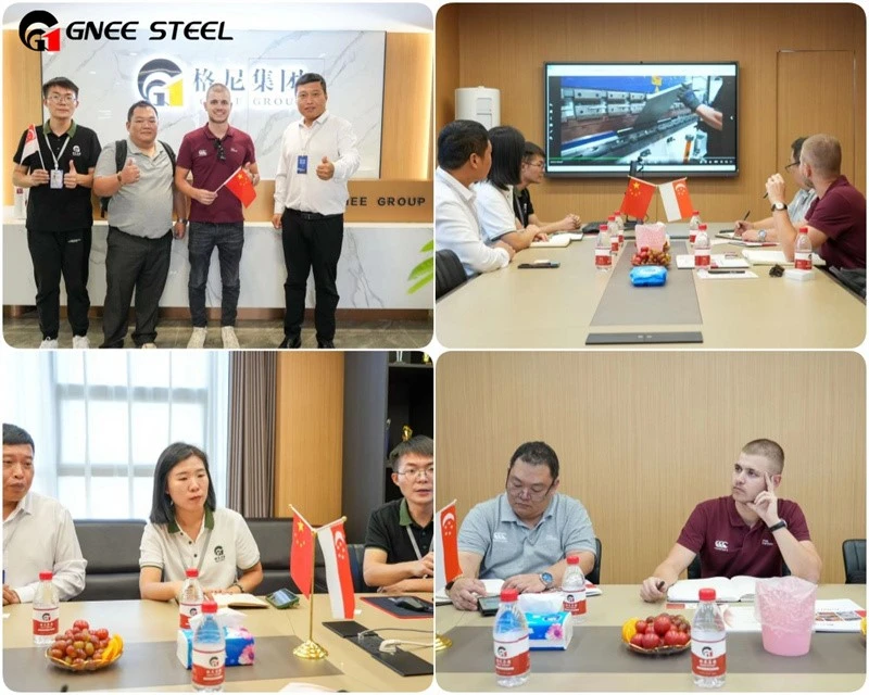 Gnee Customer visit Gnee Customer visit